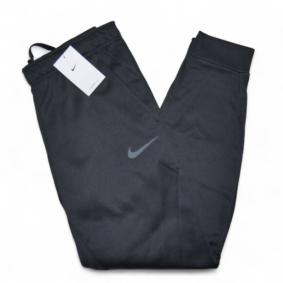 Nike Therma-fit Sweatsuit Men's Size L/XL Fleece 2 PC Tracksuit Green/Black NWT - Picture 6 of 10